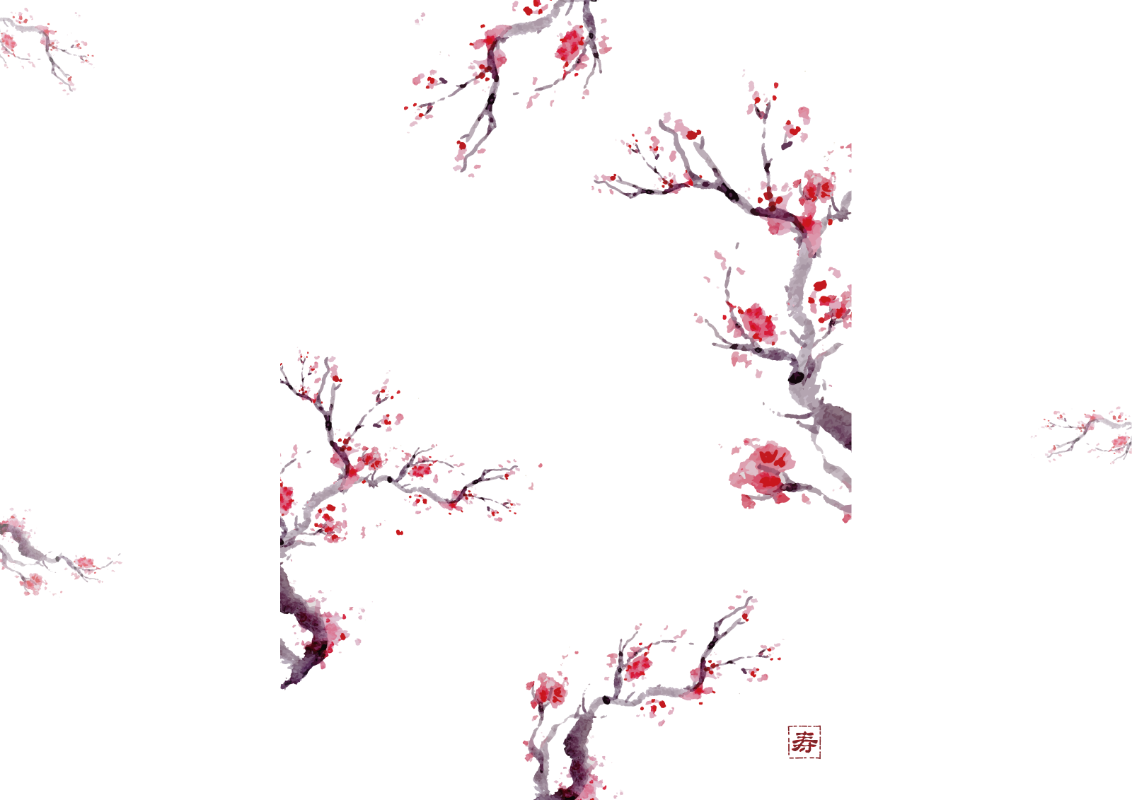 席次表・裏面（実物）
